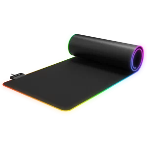 Rampage MP-24 Siyah 300*800*3mm RGB Ledli Gaming Mouse Pad
