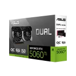 Asus Dual GeForce RTX 5060 Ti O16G 16GB DLSS 4 128 Bit GDDR7 Ekran Kartı