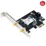 Asus PCE-BE6500 688MBPS-2882MBPS WiFi 7 / Bluetooth 5.4 PCI-E Kart Adeptör