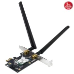 Asus PCE-BE6500 688MBPS-2882MBPS WiFi 7 / Bluetooth 5.4 PCI-E Kart Adeptör