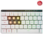 Asus ROG Falchion RX Low Profile Red Switch RGB Kablosuz İngilizce Mekanik Beyaz Gaming Klavye