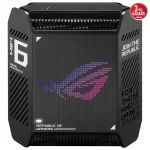 Asus ROG Rapture GT6 AX10000 Wi-Fi-6 Siyah Mesh Sistemi 2li Set