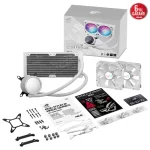 Asus ROG Ryuo III 240 ARGB White Edition 240 mm Intel (1700p/1851p)-AMD Uyumlu Sıvı Soğutucu