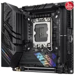 Asus ROG Strix B760-I Gaming WIFI DDR5 7600MHz (OC) RGB M.2 1700p Mini-ITX Anakart