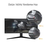 Asus TUF Gaming 34 VG34VQL1B 165Hz 1msDP HDMI USB DP HDMI USB ELMB HDR Curved FreeSync Premium VA Gaming Monitör