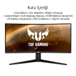 Asus TUF Gaming 34 VG34VQL1B 165Hz 1msDP HDMI USB DP HDMI USB ELMB HDR Curved FreeSync Premium VA Gaming Monitör