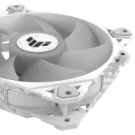 Asus TUF Gaming TF120 ARGB Beyaz 120mm 3lü Set Kasa Fanı