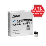 Asus USB-AC53 Nano Dual Band Wireless USB Adaptör