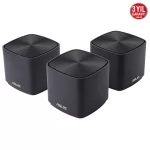 Asus ZenWiFi AX Mini XD4 Wi-Fi-6 Siyah Mesh Sistemi 3lü Set