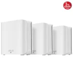 Asus ZenWiFi BD4 Wi-Fi-7 Beyaz Mesh Sistemi 3lü Set