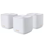 Asus ZenWiFi XD4 Plus Wi-Fi 6 Beyaz Mesh Sistemi 3lü Set