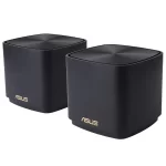 Asus ZenWiFi XD4 Plus Wi-Fi-6 Siyah Mesh Sistemi 2lü Set