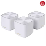 Asus ZenWiFi XD5 Wi-Fi 6 Ethernet Menzil Genişletici Beyaz Mesh Sistemi 3lü Set