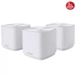 Asus ZenWiFi XD5 Wi-Fi 6 Ethernet Menzil Genişletici Beyaz Mesh Sistemi 3lü Set