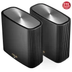 Asus ZenWiFi XT8 AX6600 Wi-Fi-6 Siyah Mesh Sistemi 2li Set