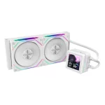 Dragos AquaForge 240 White ARGB LCD 240mm Intel-AMD Uyumlu Sıvı Soğutucu