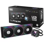 Dragos AquaForge 360 Black ARGB LCD 360mm Intel-AMD Uyumlu Sıvı Soğutucu