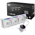 Dragos FrostBite 360 White ARGB Digital 360mm Intel-AMD Uyumlu Sıvı Soğutucu