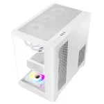 Dragos Ocean Curved Pro Beyaz v2 7x ARGB Fan Type-C 750W 80+ Temperli Cam Gaming ATX Mid Tower Kasa