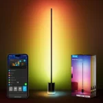 Govee Ayaklı Lamba 2 RGBICWW Akıllı Dikey Aydınlatma (Wi-Fi ve Bluetooth Destekli, Alexa ve Google Assistant Uyumlu) H607C311