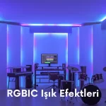 Govee LED Şerit Işık M1 5 Metre (Wi-Fi ve Bluetooth Destekli, Alexa ve Google Assistant Uyumlu) H61E13D2