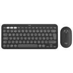 Logitech Pebble 2 Combo Siyah Kablosuz Klavye Mouse