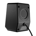 Mikado MD-178 2.0 3W*2 Siyah RGB Aydınlatmalı USB + 3.5mm USB 5V Hoparlör