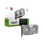 MSI GeForce RTX 4060 Ventus 2X White 8G OC 8GB GDDR6 DLSS 3 128 Bit Ekran Kartı