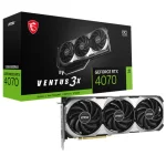 MSI GeForce RTX 4070 Ventus 3X E 12G OC 12GB GDDR6X Ekran Kartı