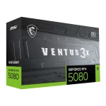 MSI GeForce RTX 5080 16G Ventus 3X OC Plus 16GB DLSS 4 256 Bit GDRR7 Ekran Kartı