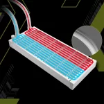 MSI MAG CoreLiquid E240 White ARGB Beyaz Intel-AMD Uyumlu Sıvı Soğutucu
