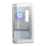 MSI MAG Pano M100R PZ White RGB Temperli Cam mATX Mid Tower Gaming Kasa