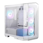 MSI MAG Pano M100R PZ White RGB Temperli Cam mATX Mid Tower Gaming Kasa