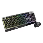 MSI Vigor GK30 Combo RGB + Clutch GM11 Siyah Gaming Klavye Mouse Set