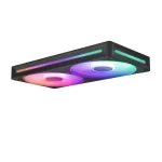 NZXT F240 RGB Core 240mm Tek Çerçeveli RGB Siyah Fan Ünitesi