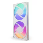 NZXT F280 RGB Core 280mm Tek Çerçeveli RGB Beyaz Fan Ünitesi