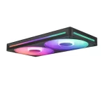 NZXT F280 RGB Core 280mm Tek Çerçeveli RGB Siyah Fan Ünitesi
