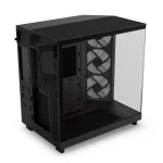 NZXT H6 Flow RGB Siyah Temperli Cam USB 3.2 ATX Mid Tower Kasa