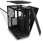 NZXT H6 Flow RGB Siyah Temperli Cam USB 3.2 ATX Mid Tower Kasa