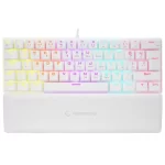 Rampage ALLY K11 Beyaz Rainbow Q Bilek Destekli Red Switch Gaming Oyuncu Klavye