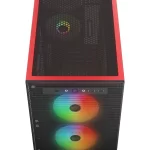Rampage BLAZE Mesh Temperli Camlı Siyah 4* 12cm ARGB Fan M-ATX Mid-T Gaming Oyuncu Kasası