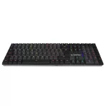 Rampage GRANITE PRO Rainbow Red Switch Low Profile Siyah/Gri Mekanik Gaming Klavye