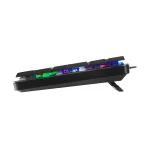 Rampage GRANITE PRO Rainbow Red Switch Low Profile Siyah/Gri Mekanik Gaming Klavye