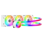 Rampage ICEBLADE C8 Beyaz 72CFM 2000RPM ARGB Fan AM5/LGA1700 Uyumlu Ledli Tüplü 360mm Sıvı Soğutucu