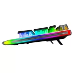 Rampage KB-R210 FAVORY Rainbow Aydınlatmalı  Kristal Red Switch Mekanik Gaming Oyuncu Klavyesi