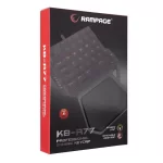 Rampage KB-R77 PALM USB Rainbow Backlight Outemu Red Switch Mekanik 36 Tuşlu Mini Gaming Oyuncu Klavyesi