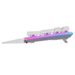Rampage KB-R96 ULTIMATE Beyaz Optical Switch Full RGB ve Metal Gövdeli Su Geçirmez Gaming Mekanik Klavye