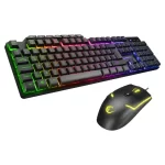 Rampage KM-9858 JAZZY Rainbow Gaming Klavye Mouse Set