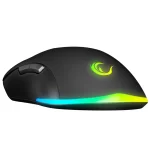 Rampage KM-RX7 FORTUNA Gökkuşağı Aydınlatmalı USB Gaming Combo Q Gaming Klavye + 6400dpi Mouse