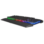 Rampage KM-RX7 FORTUNA Gökkuşağı Aydınlatmalı USB Gaming Combo Q Gaming Klavye + 6400dpi Mouse